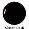 WC Glass 52x34 Couleur finition : Noir brillant