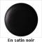 Baignoire balnéo rectangulaire OZ 180x80cm Couleur finition : Noir Satiné